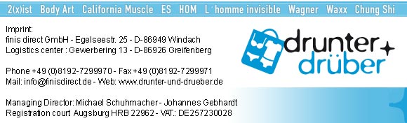 Impressum drunter & dr�ber