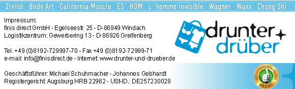 Impressum drunter & dr�ber